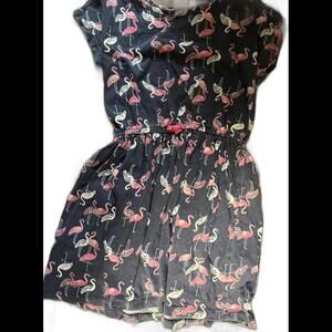 Gymboree 7/8 girls flamingo dress